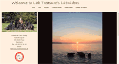 Desktop Screenshot of labtreasure.dk